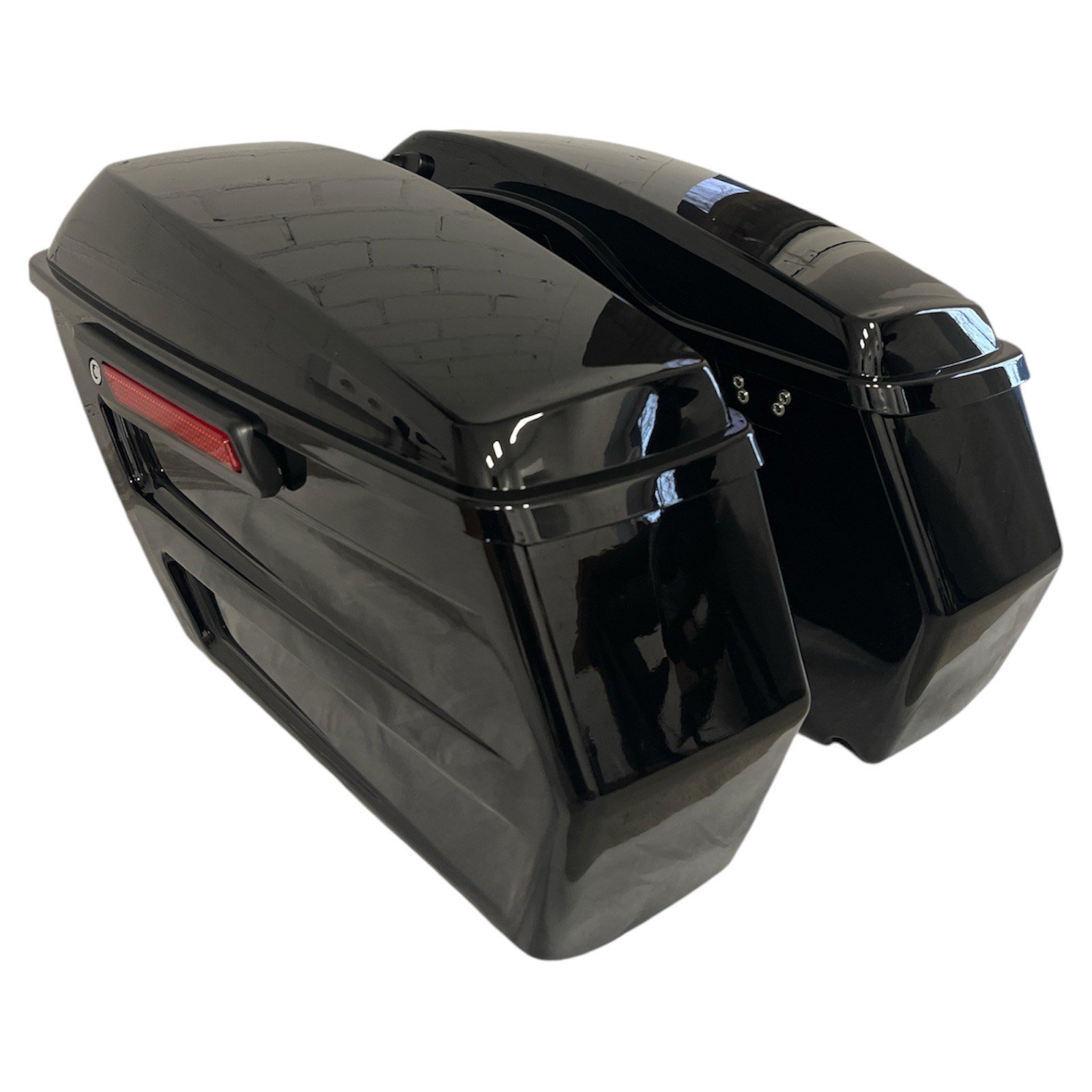 Performance Excavator Style Saddlebags with Side Cover Panels - Image 11