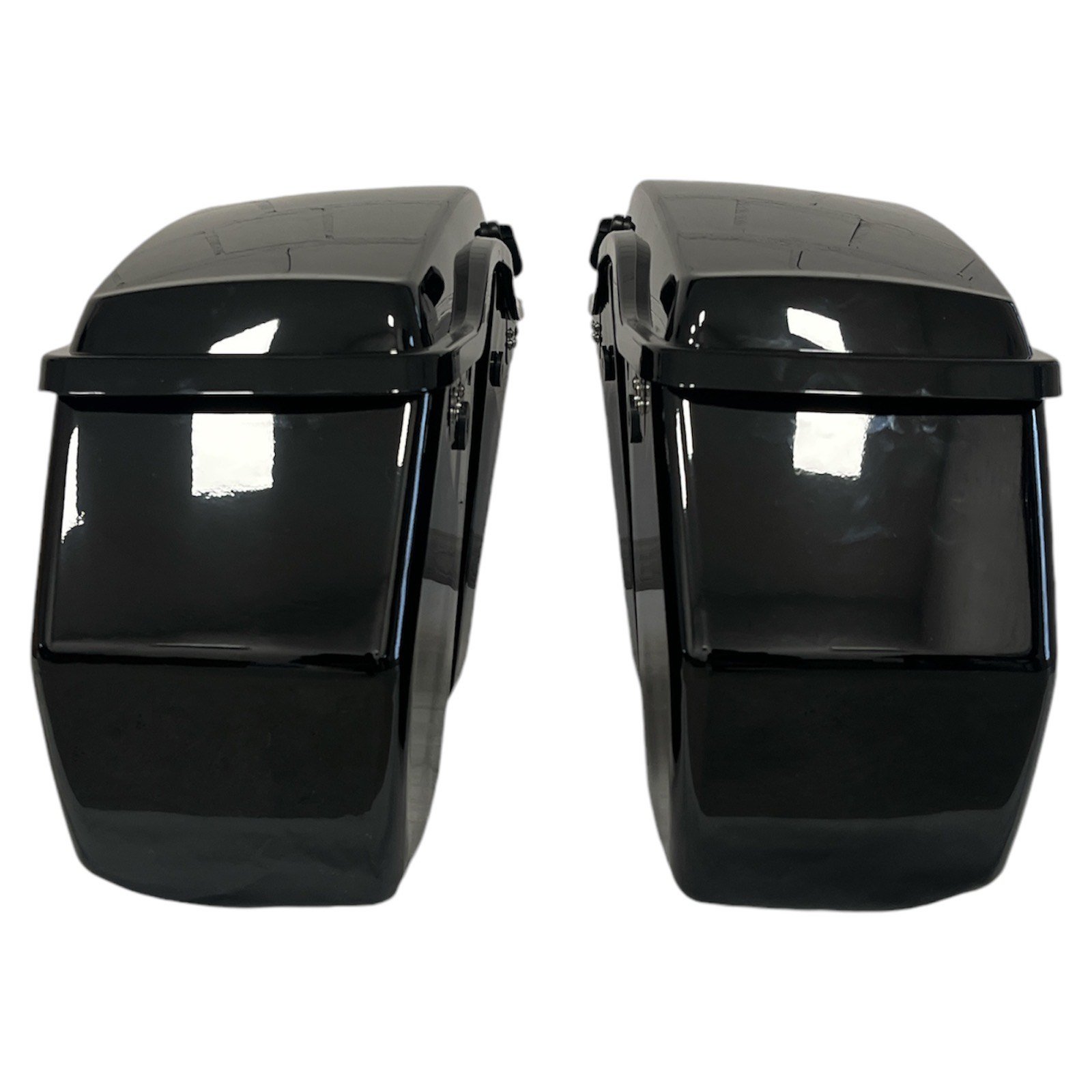 Performance Excavator Style Saddlebags with Side Cover Panels - Image 12