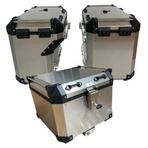 160L aluminum luggage set