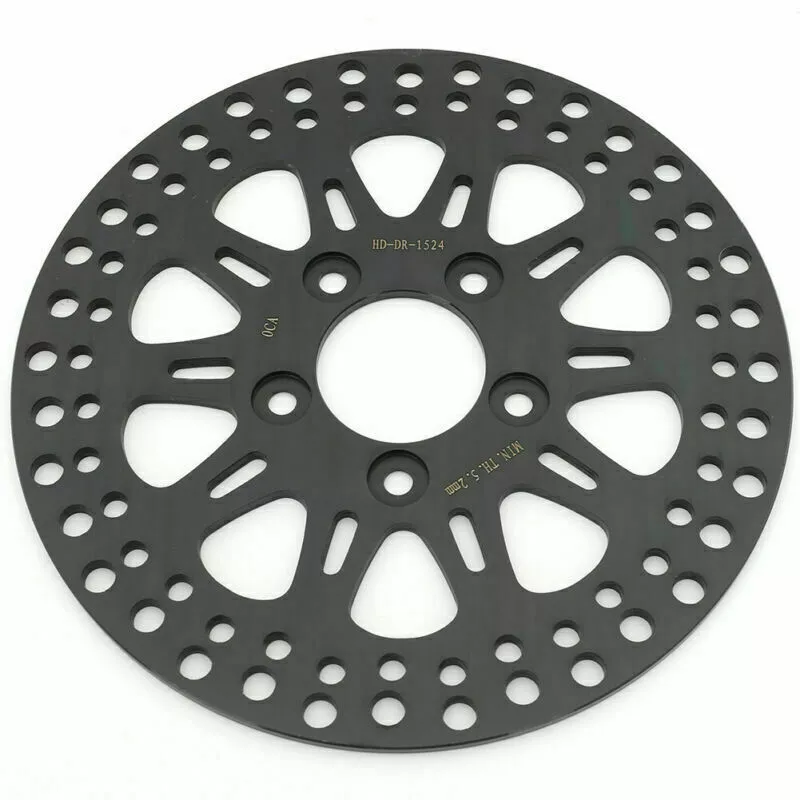 10,2" anodized rear brake disc rotor HD Sportster