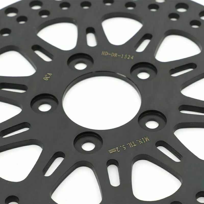 10,2" anodized rear brake disc rotor HD Sportster - Image 5