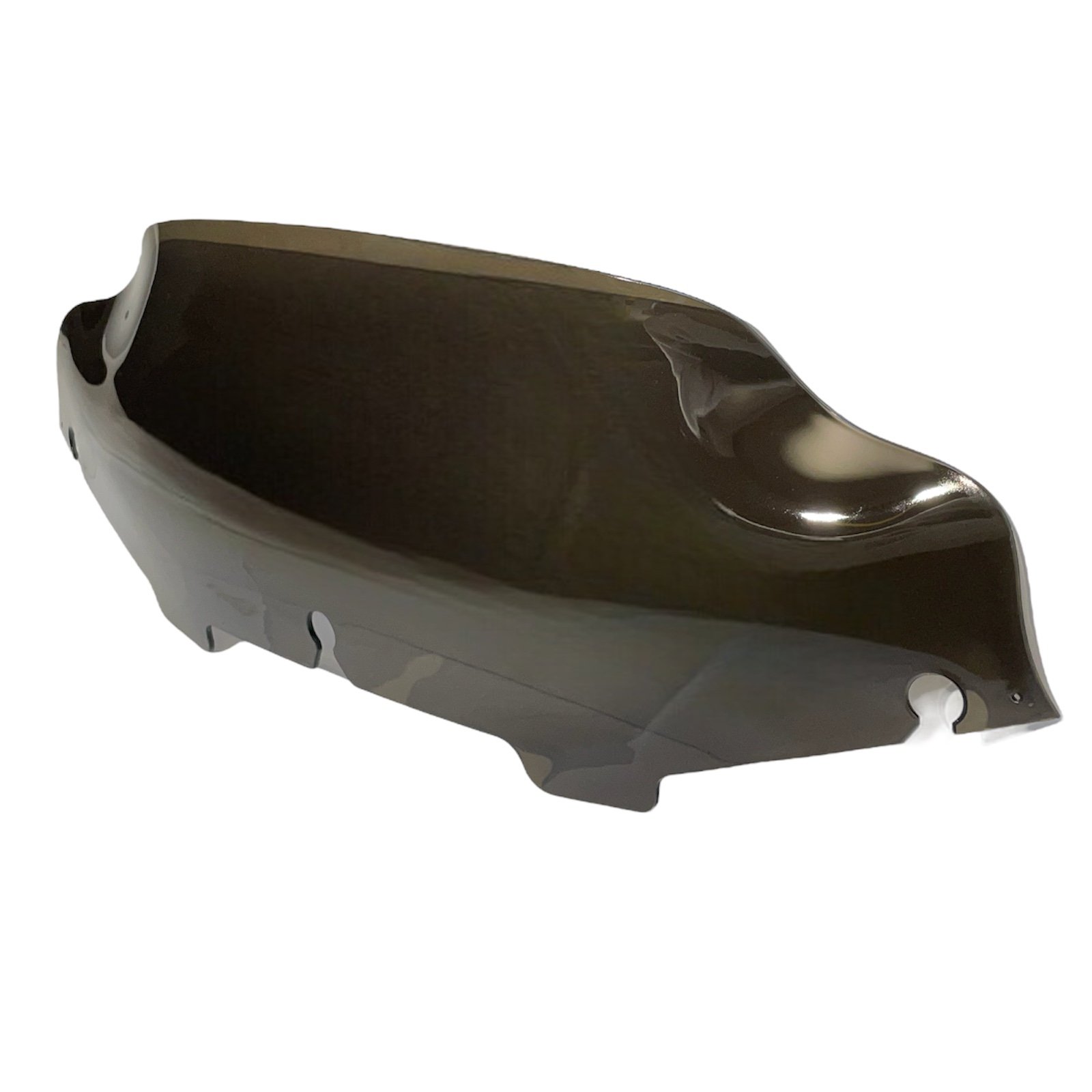 6" Windshield in Smoked Black For HD Touring 1996-2013 - Image 2