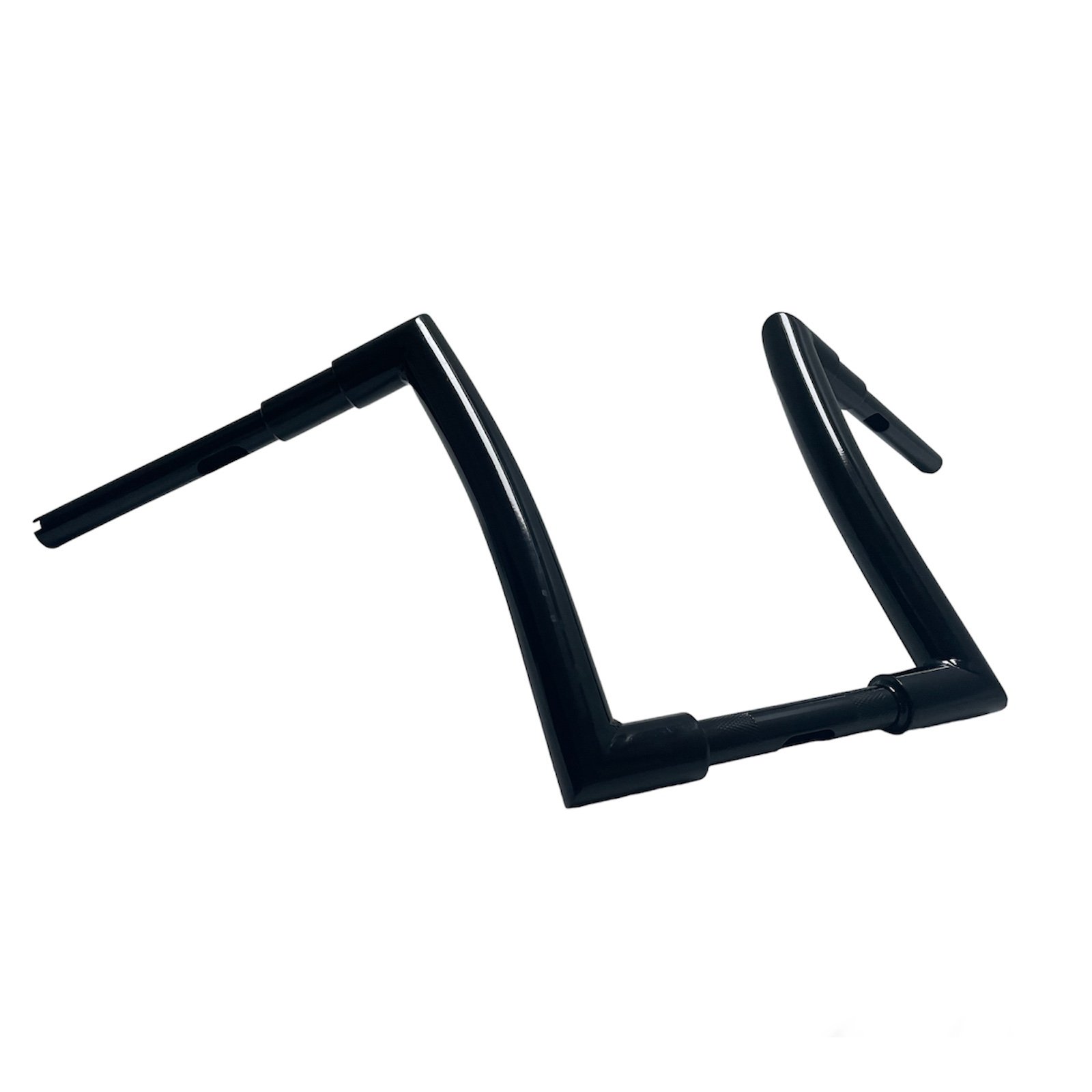 Black 12"Rise Handlebar for Harley Davidson Touring