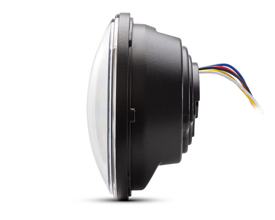 5.75" LED Projector Headlight for Sportster, Dyna, Softail - Image 11