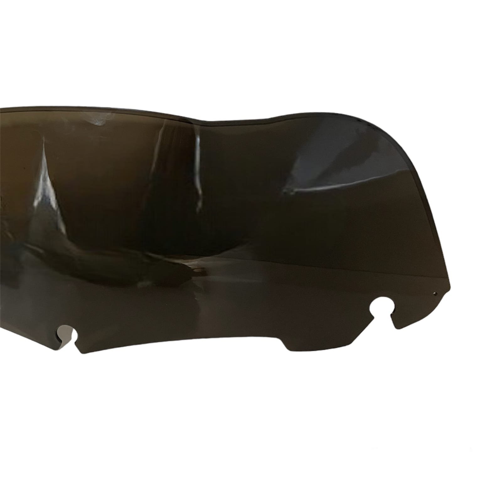 7" Smoked Wave Windshield for Harley Touring 2014-up - Image 4