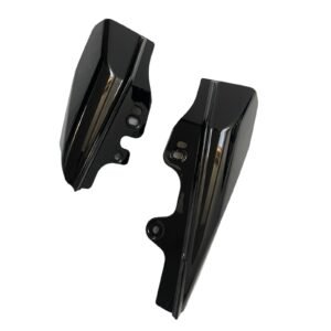 Black Mid frame Air deflectors For Harley Davidson Touring '91-08