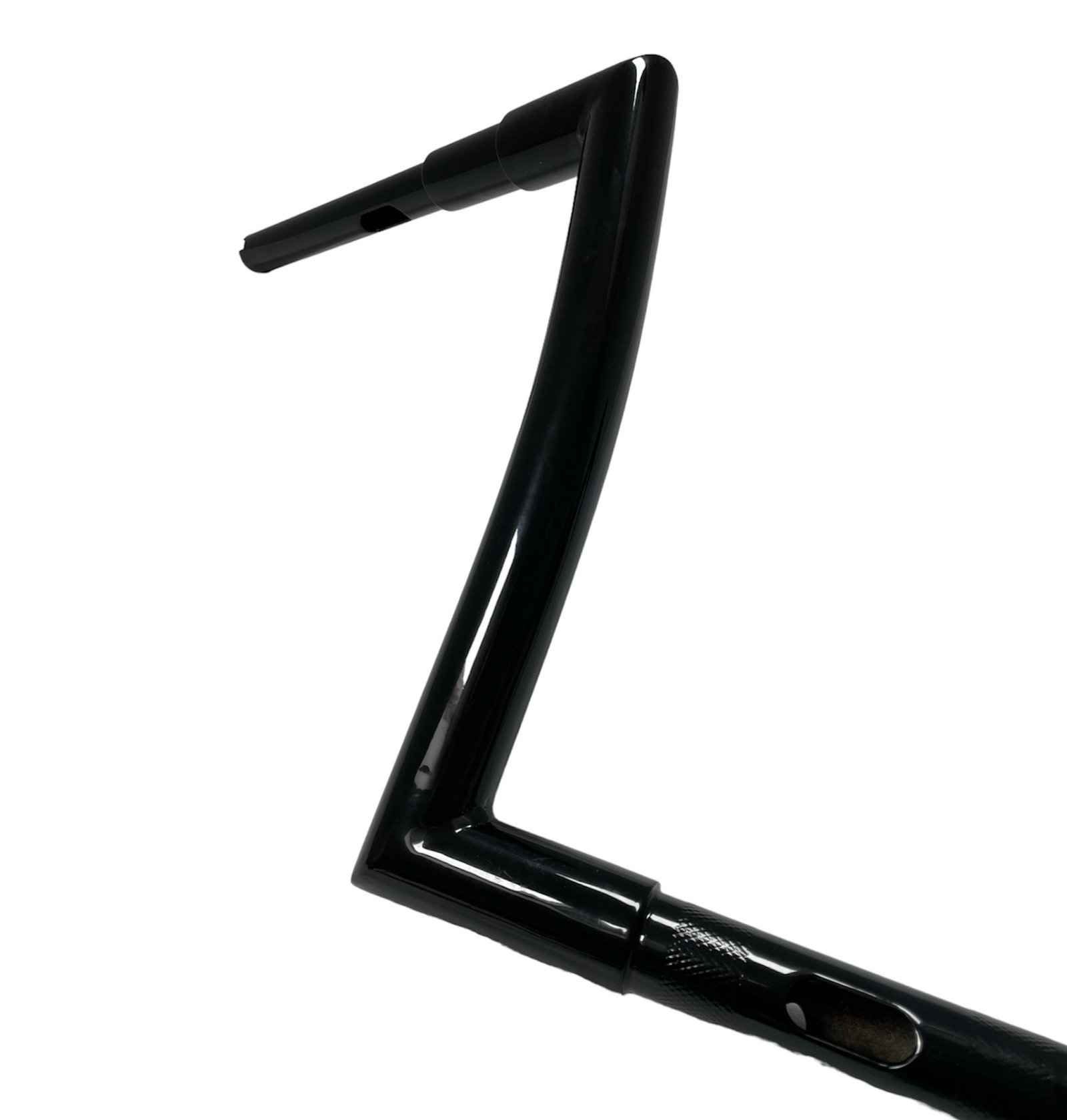 Black 14" Rise Handlebar for Harley Davidson Touring - Image 9